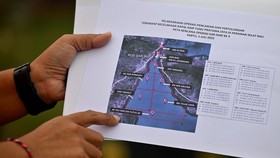 Objek Diduga KMP Tunu Terdeteksi di Kedalaman 40-50 Meter Selat Bali