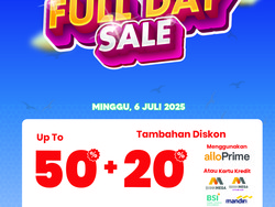 Hari Ini Serbu Transmart Full Day Sale! Banjir Diskon 50% + 20%