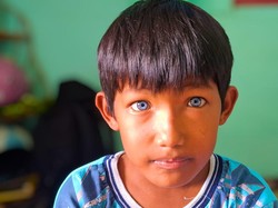 Cita-cita Mulia Arjuna, Bocah Bermata Biru dari Tarakan