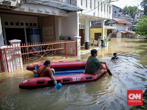 Titik-Titik Banjir Jakarta Hari Ini, Bidara Cina Setinggi 2,1 Meter