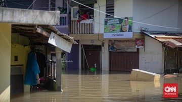 6 RT dan 1 Ruas Jalan di Jakarta Terendam Banjir Senin Sore