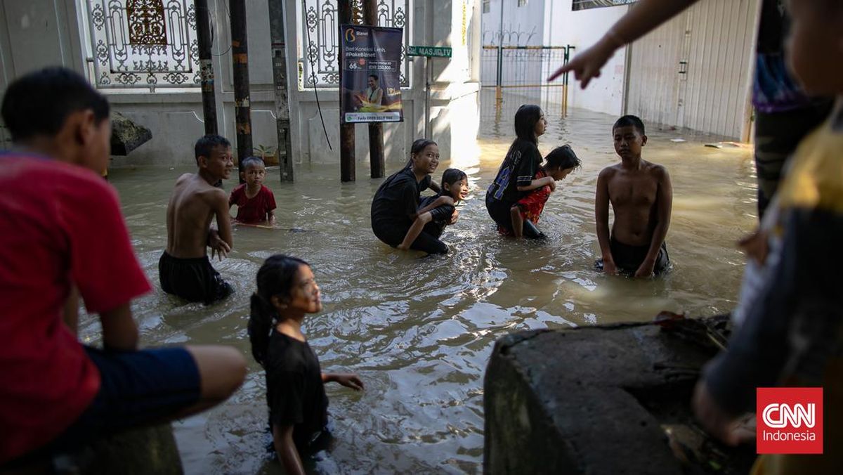 Senin Pagi, 109 RT dan 3 Ruas Jalan di Jakarta Masih Terendam Banjir