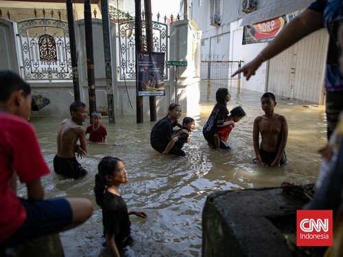Senin Pagi. 109 RT dan 3 Ruas Jalan di Jakarta Masih Terendam Banjir