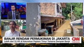 VIDEO: Banjir Rendam Permukiman di Jakarta
