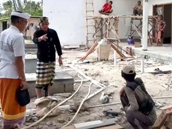 Satria Setop Pembangunan Tanpa Izin di Samping Pura Penataran Ped Nusa Penida