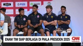 VIDEO: Enam Tim Siap Berlaga di Piala Presiden 2025