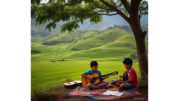 Petikan Gitar 1996: Chord Akustik, Lirik Penuh Makna.