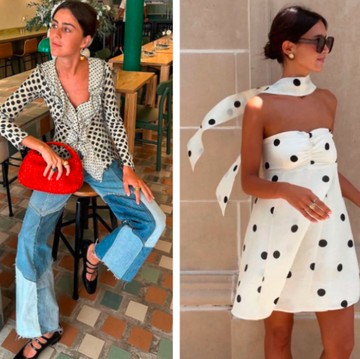 Inspirasi Mix and Match Motif Polkadot yang Bold & Playful
