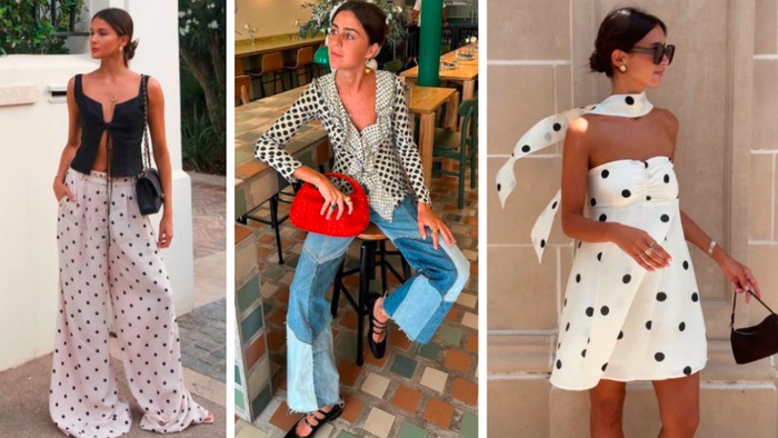 Inspirasi Mix and Match Motif Polkadot yang Bold & Playful