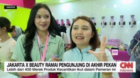 VIDEO: Jakarta X Beauty Ramai Pengunjung di Akhir Pekan