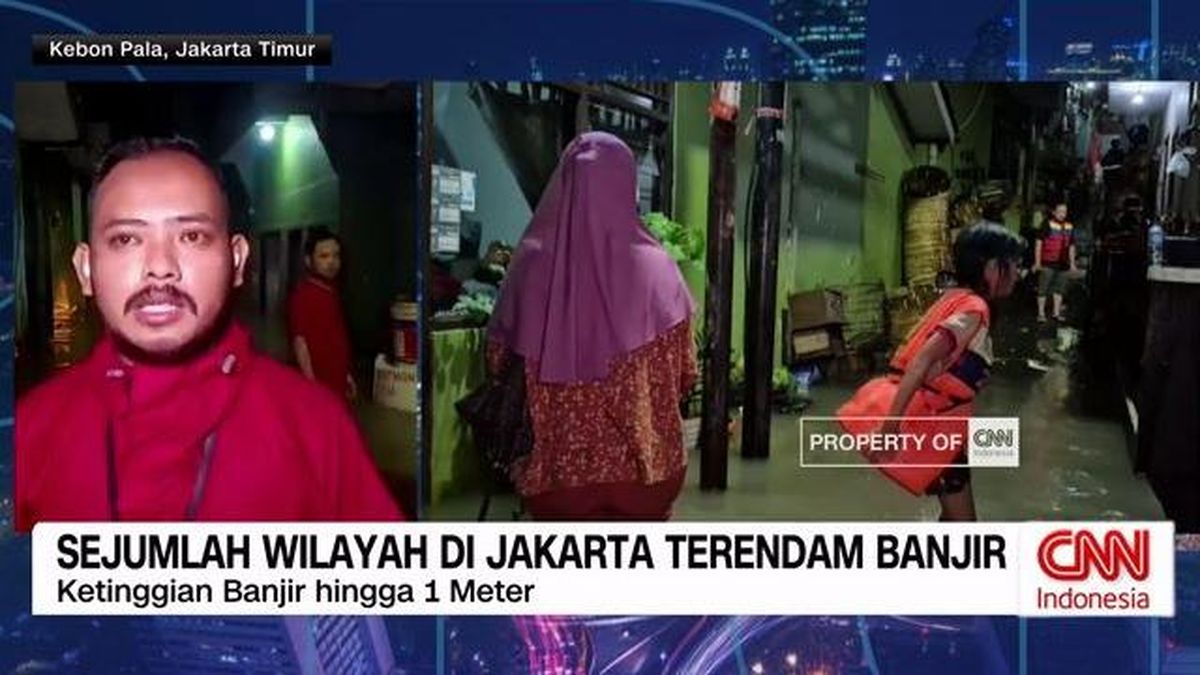 VIDEO: Kondisi Terkini Banjir Jakarta