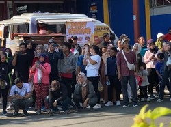 Cuma di Depok, Lalin Dibuka Usai CFD Bak Balapan