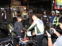 Polres Lamongan Gelar Operasi Knalpot Brong Jelang Pengesahan PSHT
