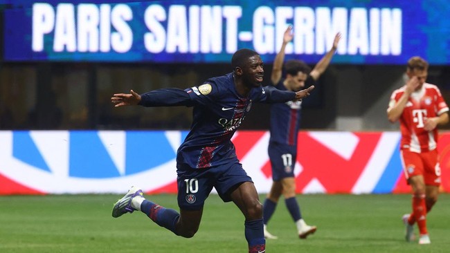 Ousmane Dembele memberi penghormatan pada mendiang Diogo Jota lewat selebrasi video game yang selama ini jadi perayaan ikonik Jota.