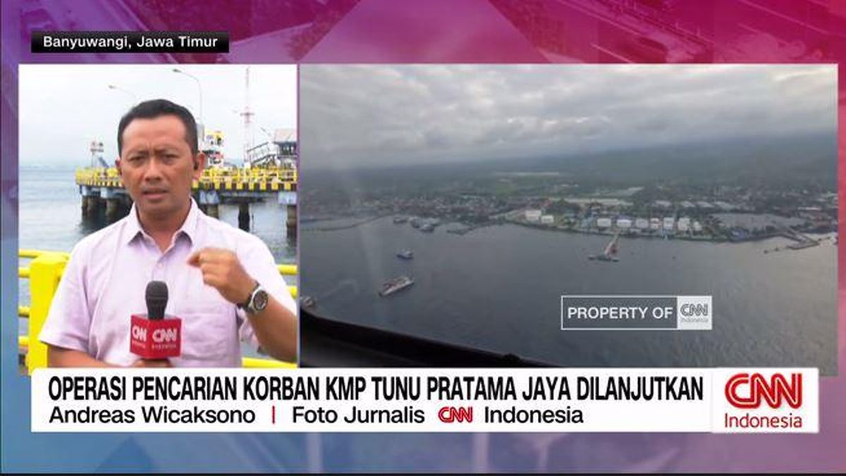 VIDEO: Operasi Pencarian KMP Tunu Pratama Dilanjutkan