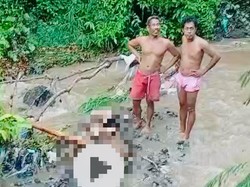 Diterjang Arus Sungai Saat Kendarai Motor, Ibu-Anak di Karangasem Tewas