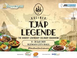 40 Kuliner Legendaris Ramaikan Festival Tjap Legende di Sleman City Hall