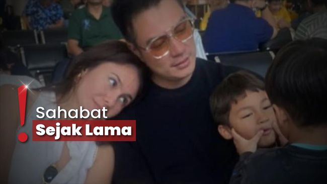 Momen Wulan Guritno Sandaran ke Baim Beredar di Medsos