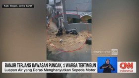 VIDEO: Banjir dan Longsor di Kawasan Puncak