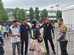Copet Beraksi Saat Festival di GBK, Langsung Diringkus Bhabinkamtibmas