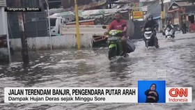 VIDEO: Diguyur Hujan Deras, Jabodetabek Banjir