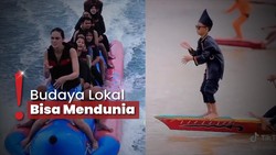 Luna Maya Dipuji Ikut Tren Aura Farming saat Naik Banana Boat