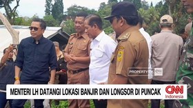 VIDEO: Menteri LH Datangi Lokasi Banjir dan Longsor di Puncak