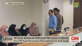 VIDEO: Petugas Bongkar Penyalur PMI Ilegal di Bekasi