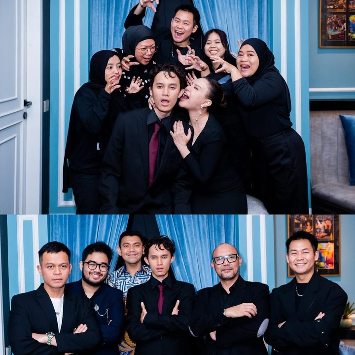 <p>Makan malam untuk merayakan kelulusan ini dihadiri oleh kerabat dekat. Mantan suami Rossa yang juga ayah Rizky, Yoyo 'Padi' juga hadir di acara ini. Melalui unggahan di Instagram, Rossa menuliskan secara singkat doanya untuk sang putra. "<em>Goodluck for the new journey</em>, Kak," tulis Rossa. (Foto: Instagram @itsrossa910)</p>