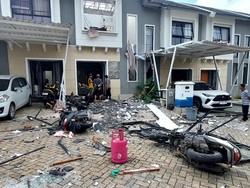 Tabung Gas Meledak saat Dipakai Masak, Seorang Polisi di Bogor Luka-luka