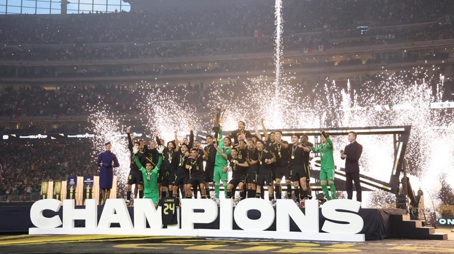 Meksiko menjadi juara Gold Cup 2025 setelah mengalahkan Amerika Serikat dalam laga final di Stadion NRG, Houston, Senin (7/7) pagi waktu Indonesia.