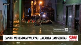 VIDEO: Banjir Rendam Wilayah Jakarta dan Sekitarnya