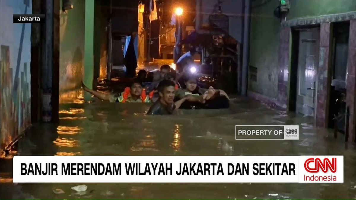 VIDEO: Banjir Rendam Wilayah Jakarta dan Sekitarnya