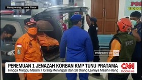 VIDEO: Penemuan Jenazah Korban KMP Tunu Pratama