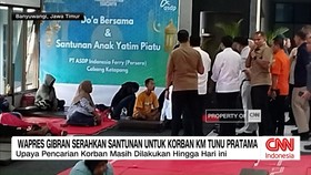 VIDEO: Wapres Gibran Serahkan Santunan untuk Korban KMP Tunu Pratama