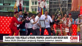 Pemprov DKI Ukir Rekor MURI Lewat 7.000 Pesilat dan Penari