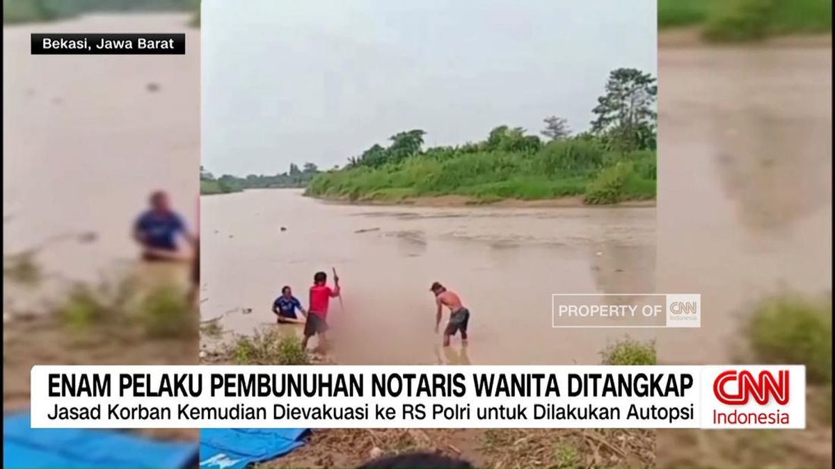 VIDEO: Pembunuhan Notaris Wanita, Enam Pelaku Ditangkap