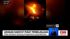 VIDEO: Ledakan Dahsyat Guncang Pusat Perbelanjaan di Amerika