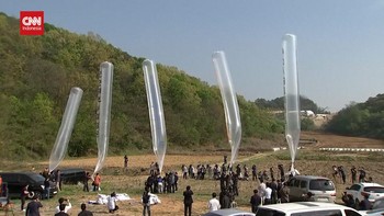 VIDEO: Korsel Hentikan Pengiriman Balon Propaganda ke Korut