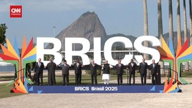VIDEO: Momen Perwakilan Negara Kompak di KTT BRICS Brasil