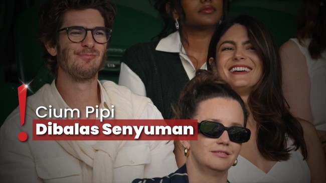 Nonton Wimbledon, Andrew Garfield-Monica Barbaro Go Public