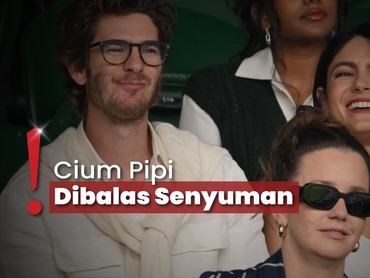 Nonton Wimbledon, Andrew Garfield-Monica Barbaro Go Public