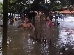 450 KK Terdampak Banjir di Lombok Barat, Dua Rumah Rusak Parah