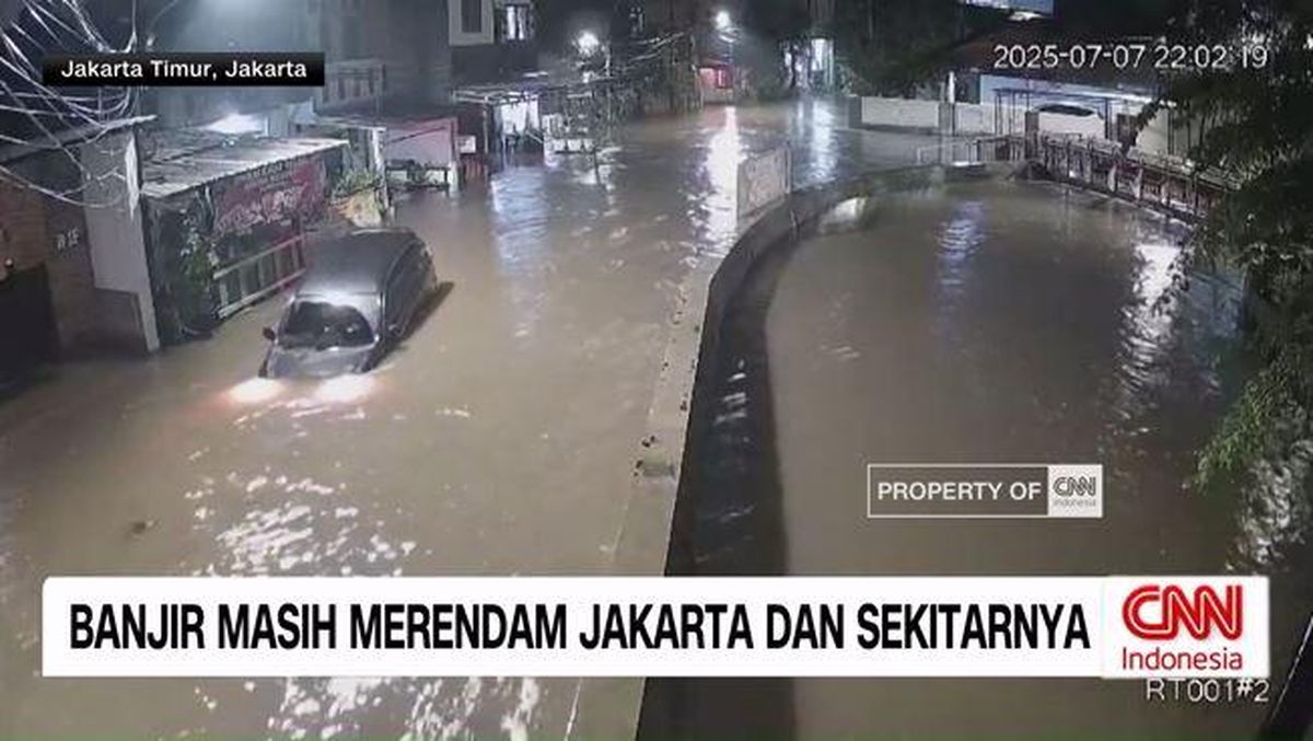 VIDEO: Banjir Masih Merendam Jakarta dan Sekitarnya