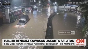 VIDEO: Banjir Rendam Kawasan Jakarta Selatan