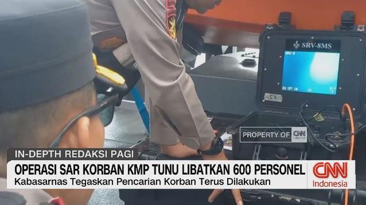 VIDEO: Berpacu dengan Waktu Mencari Korban KMP Tunu
