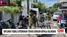 VIDEO: Diplomat Kemlu Ditemukan Tewas dengan Kepala Dilakban