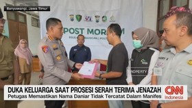 VIDEO: Duka Keluarga Saat Prosesi Serah Terima Jenazah