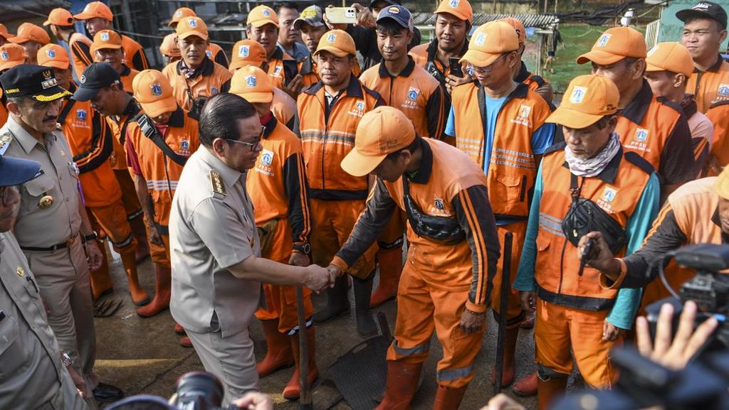 Pramono: Curah Hujan di Jakut 280 mm, Tertinggi Selama Saya Menjabat