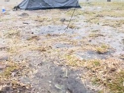 Video: Kala Gunung Gede Pangrango Diguyur Hujan Es